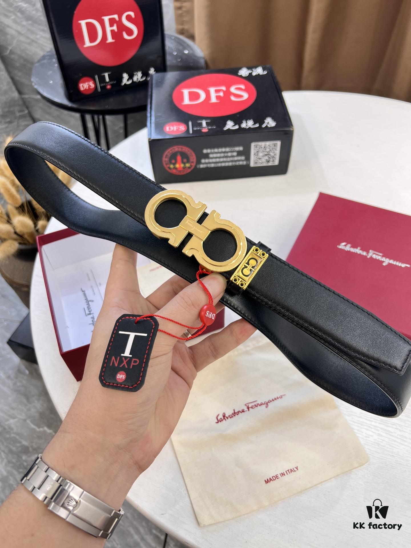 6932003e3a89a121ed54feb0 Arrival 🎺🎺 Genuine Photography, Ferragamo Automatic Series Men's Belt, ZP Molded 8-Shaped Beveled Pattern with Stainless Steel Hardware, Business Belt, Imported Xiao Ferragamo Plain Full-Grain Cowhide, Automatic Tooth Slide, Width 3.5 cm