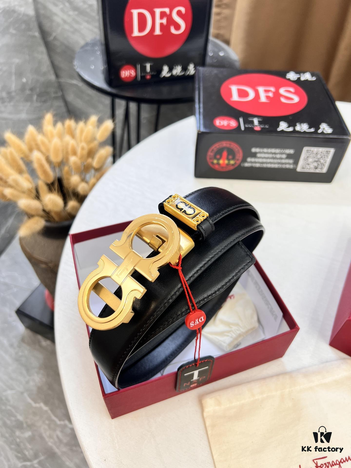 6932003e3a89a121ed54feb3 Arrival 🎺🎺 Genuine Photography, Ferragamo Automatic Series Men's Belt, ZP Molded 8-Shaped Beveled Pattern with Stainless Steel Hardware, Business Belt, Imported Xiao Ferragamo Plain Full-Grain Cowhide, Automatic Tooth Slide, Width 3.5 cm