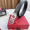 6932003f3a89a121ed54febc Arrival 🎺🎺 Authentic Photography, Ferragamo Automatic Series Men's Belt, ZP Molded 8-Shaped Beveled Pattern with Stainless Steel Hardware, Business Belt, Imported Xiao Ferragamo Smooth Grain Top-Layer Cowhide, Automatic Tooth Adjustment, 3.5 cm Width