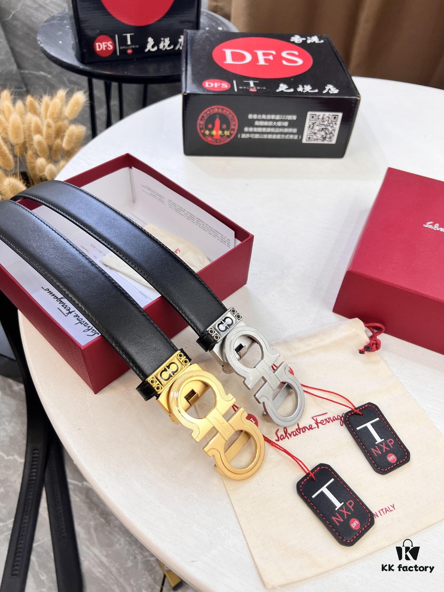 6932003f3a89a121ed54febd Arrival 🎺🎺 Authentic Photography, Ferragamo Automatic Series Men's Belt, ZP Molded 8-Shaped Beveled Pattern with Stainless Steel Hardware, Business Belt, Imported Xiao Ferragamo Smooth Grain Top-Layer Cowhide, Automatic Tooth Adjustment, 3.5 cm Width