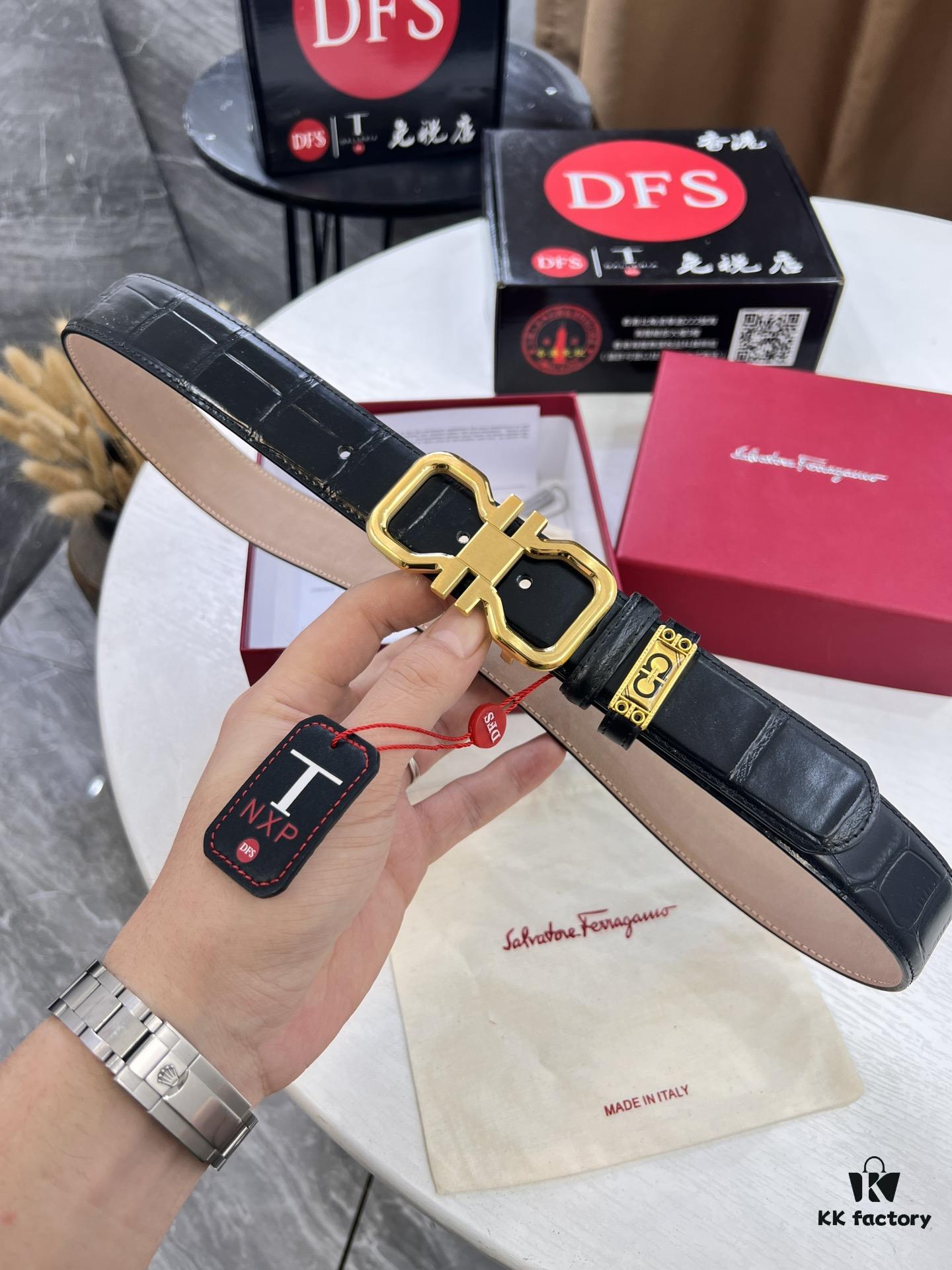 693200413a89a121ed54feda Ferragamo Belt, Hong Kong Duty-Free Gift Box 🎁 (NXP RFID Tag with Official Website Verification, Authentic Anti-Counterfeit Chip)