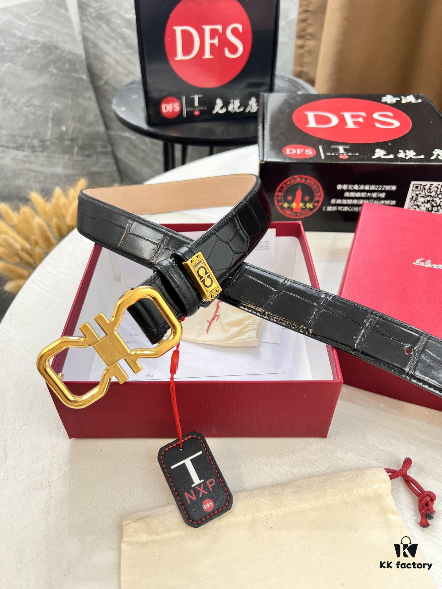 693200413a89a121ed54fedf Ferragamo Belt, Hong Kong Duty-Free Gift Box 🎁 (NXP RFID Tag with Official Website Verification, Authentic Anti-Counterfeit Chip)