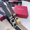 693200423a89a121ed54fee7 Salvatore Ferragamo Belt, Hong Kong Duty-Free Gift Box 🎁 (NXP RFID Tag with Official Website Verification, Authentic Anti-Counterfeit Chip)