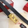 693200423a89a121ed54feec Salvatore Ferragamo Men's Automatic Belt, 3.5cm Width, Full-Grain Calfskin with Steel Hardware, Eight-Shaped Diagonal Weave Design