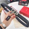 693200423a89a121ed54feef Arrival of FilArgmou Automatic Men's Leather Belt with 8-Shaped Beveled Pattern, Stainless Steel Hardware, and Genuine Woven Top-Grain Cowhide