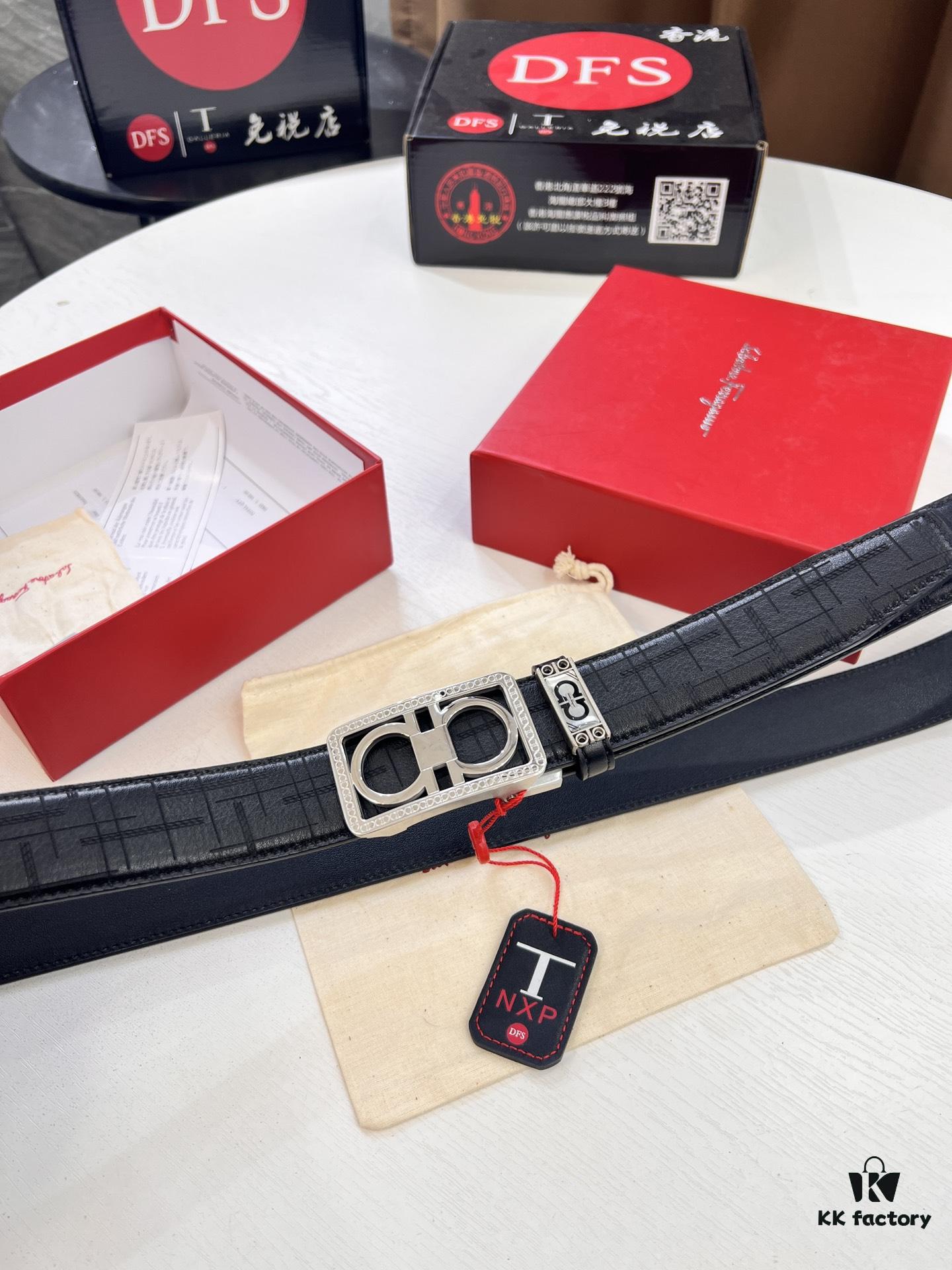 693200433a89a121ed54fef0 Arrival of FilArgmou Automatic Men's Leather Belt with 8-Shaped Beveled Pattern, Stainless Steel Hardware, and Genuine Woven Top-Grain Cowhide