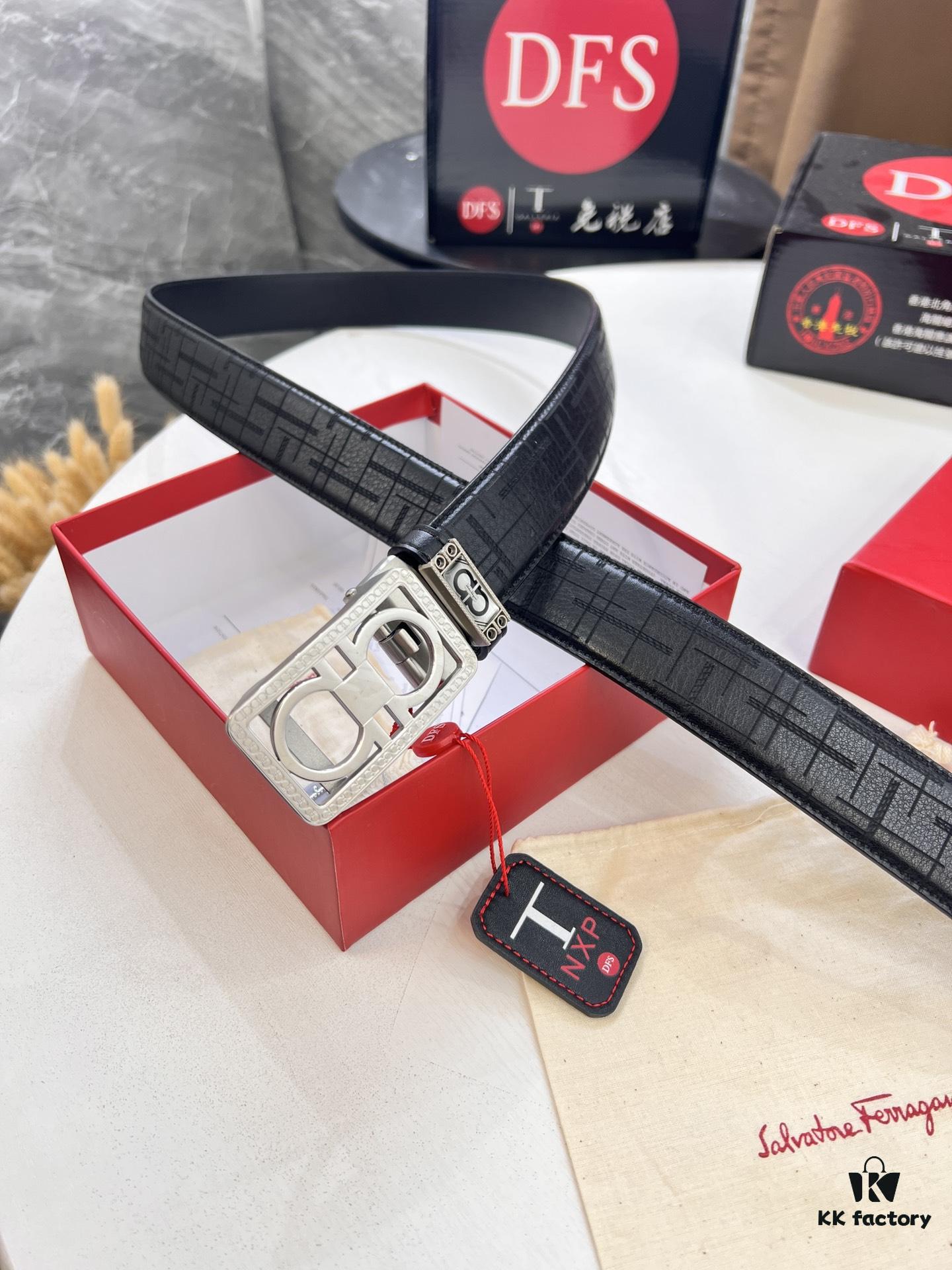 693200433a89a121ed54fef4 Arrival of FilArgmou Automatic Men's Leather Belt with 8-Shaped Beveled Pattern, Stainless Steel Hardware, and Genuine Woven Top-Grain Cowhide