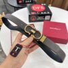 693200443a89a121ed54fefd Shop Owner's Recommendation: Ferragamo Men's Belt, Genuine Imported Lap Grain Full-Grain Leather, Reversible Dual Color, Precision 8-Shaped Stainless Steel Buckle