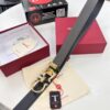 693200443a89a121ed54ff00 Shop Owner's Recommendation: Ferragamo Men's Belt, Genuine Imported Lap Grain Full-Grain Leather, Reversible Dual Color, Precision 8-Shaped Stainless Steel Buckle