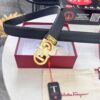 693200443a89a121ed54ff08 Salvatore Ferragamo Men's Automatic Belt, Top-Quality Genuine Leather with '8' Pattern, 3.5cm Width, Stainless Steel Hardware