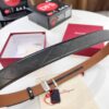 693200463a89a121ed54ff1a Salvatore Ferragamo Men's Automatic Belt, Top-Quality Genuine Leather with Steel Hardware, 3.5 cm Width