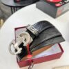 693200463a89a121ed54ff1d Salvatore Ferragamo Men's Automatic Belt, Top-Quality Genuine Leather with Steel Hardware, 3.5 cm Width