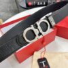 693200463a89a121ed54ff21 Top-Tier Belt, Hong Kong Duty-Free T Gift Box 🎁 Anti-Counterfeit QR Code Verification, Genuine South African Imported Deer-Grain Calfskin, Double-Sided Texture, 3.8cm Width, Premium Men's Dress Belt