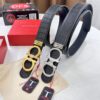 693200473a89a121ed54ff27 Top-Tier Belt, Hong Kong Duty-Free T Gift Box 🎁 Anti-Counterfeit QR Code Verification, Genuine South African Imported Deer-Grain Calfskin, Double-Sided Texture, 3.8cm Width, Premium Men's Dress Belt