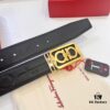 693200483a89a121ed54ff32 Top-Tier Salvatore Ferragamo Belt, Authentic Hong Kong Duty-Free Gift Box, 8-Shaped Genuine Hardware, Imported Cowhide with Embossed Logo, Adjustable Length