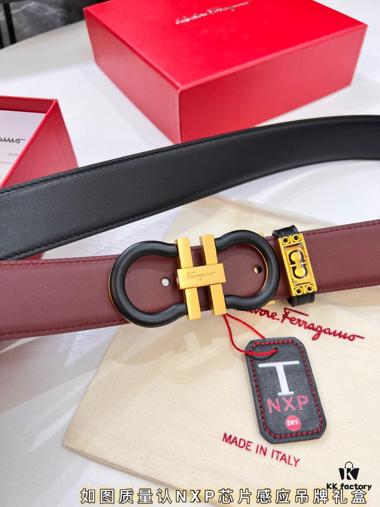 6932004a3a89a121ed54ff4c Ferragamo Belt, Hong Kong Duty-Free Gift Box (NXP Tag with Authenticity Chip Recognizable on Official Website)
