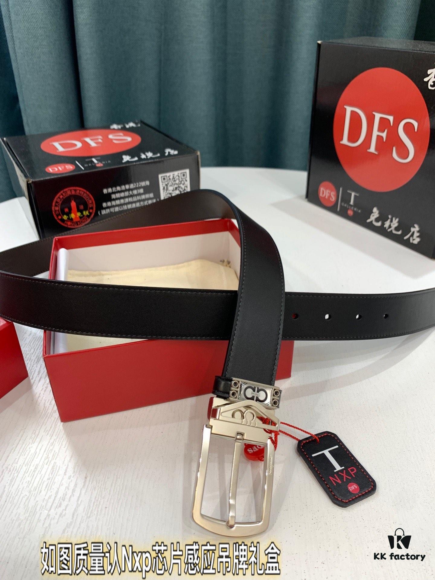 6932004b3a89a121ed54ff5c Salvatore Ferragamo Men's Belt, Genuine Top Grain Cowhide, Reversible Design, 3.5cm Width, Stainless Steel '8' Pin Buckle, Adjustable Length, Ideal Gift