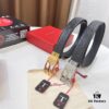 6932004c3a89a121ed54ff6d Arrival of Filagrand Automatic Men's Leather Belt with ZP Molded 8-Shaped Beveled Pattern and Stainless Steel Hardware