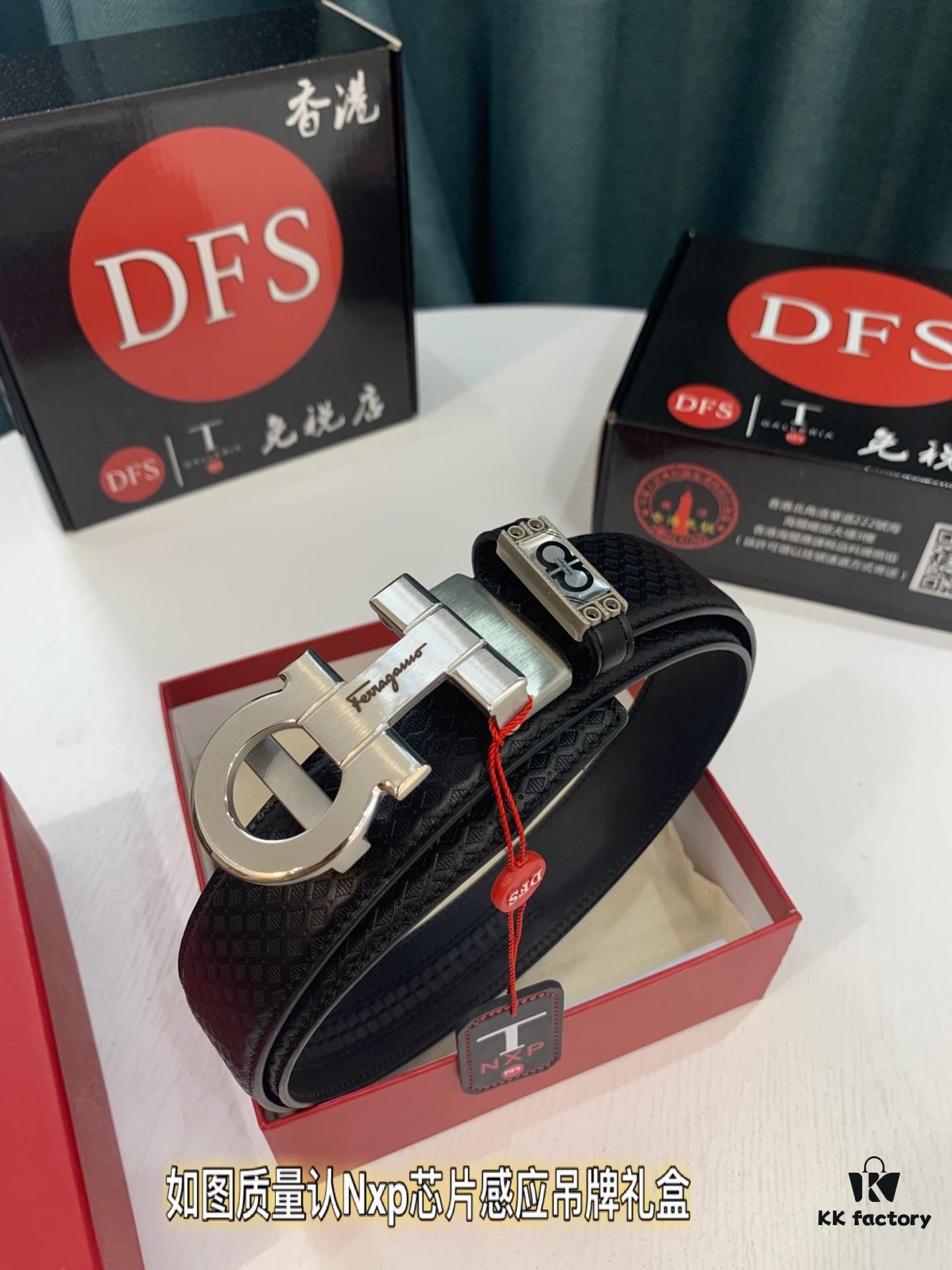 6932004e3a89a121ed54ff87 Arrival 🎺🎺 Authentic Shot, Ferragamo Men's Automatic Belt, ZP Mould Design, 8-Shaped Beveled Pattern with Stainless Steel Hardware, Business Belt, Imported Small Ferragamo Mesh Pattern Top-Grain Calfskin, Automatic Tooth Adjustment, 3.5 cm Width