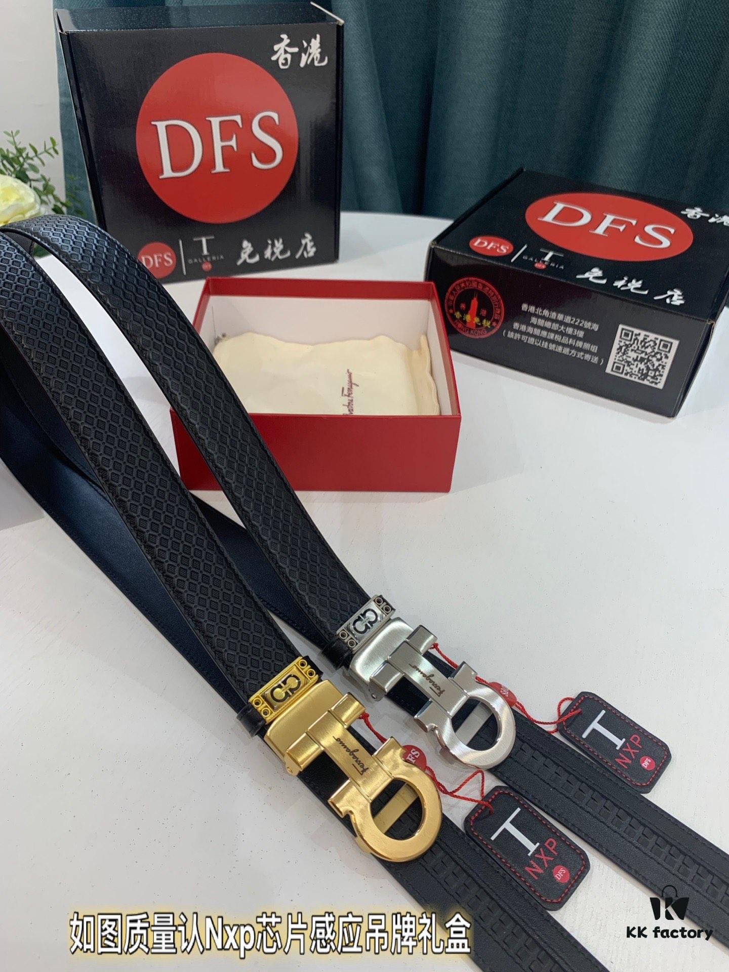 6932004e3a89a121ed54ff89 Arrival 🎺🎺 Authentic Shot, Ferragamo Men's Automatic Belt, ZP Mould Design, 8-Shaped Beveled Pattern with Stainless Steel Hardware, Business Belt, Imported Small Ferragamo Mesh Pattern Top-Grain Calfskin, Automatic Tooth Adjustment, 3.5 cm Width