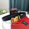 6932004f3a89a121ed54ff94 Arrival 🎺🎺 Authentic Shot, Ferragamo Men's Automatic Series Leather Belt, ZP Molded 8-Shaped Weave with Stainless Steel Hardware, Business Belt, Imported Top-Grade Calfskin with Ferragamo Arrow Pattern, Automatic Buckle, 3.5 cm Width