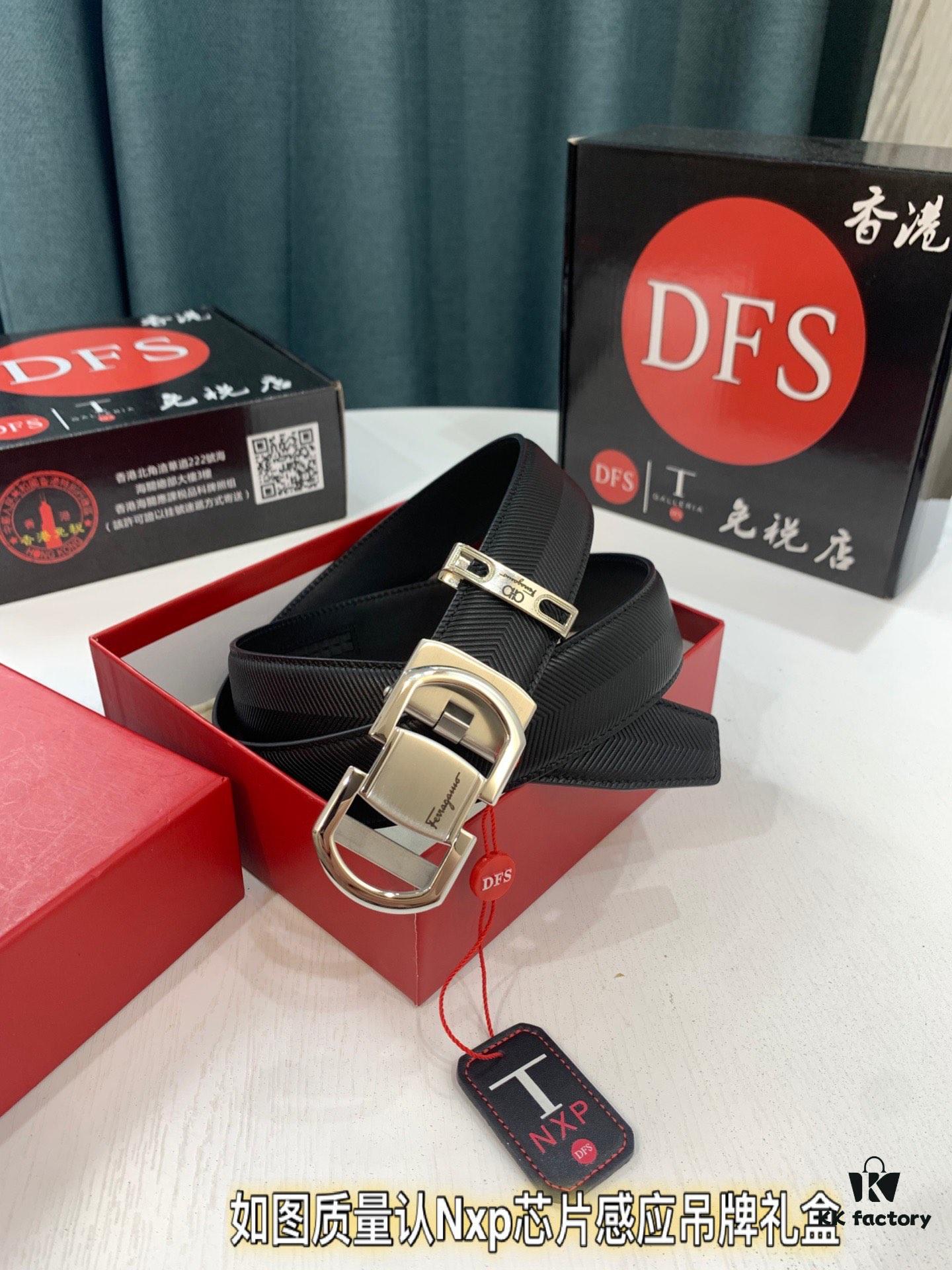 693200503a89a121ed54ff9b Arrival 🎺🎺 Real Product Photography, Ferragamo Automatic Series Men's Belt, ZP Molded 8-Shaped Weave with Stainless Steel Hardware, Business Belt, Imported Genuine Ferragamo Arrow Pattern Top-Grain Calfskin, Automatic Adjusting Buckle, 3.5 cm Width