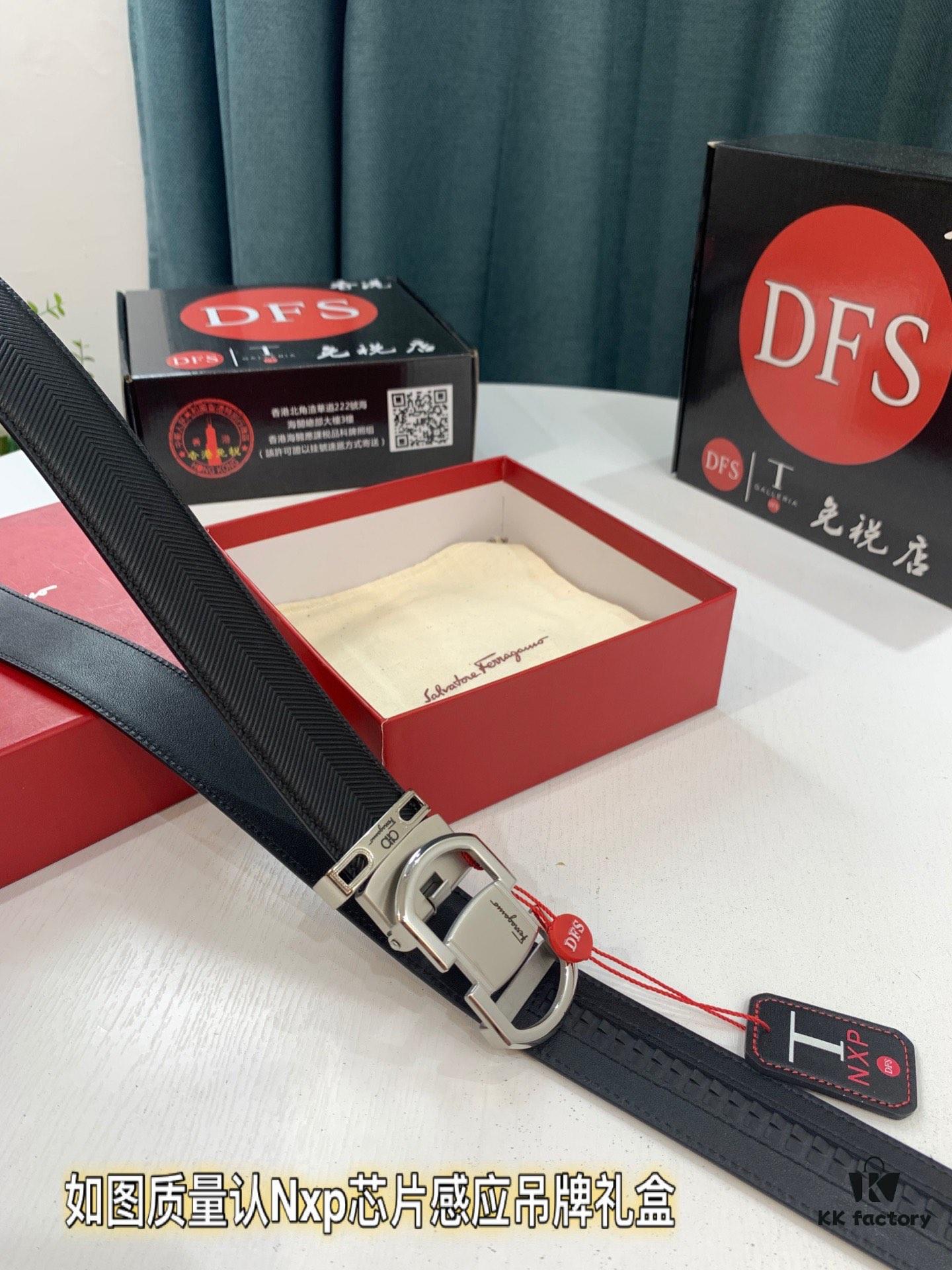 693200503a89a121ed54ff9c Arrival 🎺🎺 Real Product Photography, Ferragamo Automatic Series Men's Belt, ZP Molded 8-Shaped Weave with Stainless Steel Hardware, Business Belt, Imported Genuine Ferragamo Arrow Pattern Top-Grain Calfskin, Automatic Adjusting Buckle, 3.5 cm Width