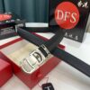 693200503a89a121ed54ff9d Arrival 🎺🎺 Real Product Photography, Ferragamo Automatic Series Men's Belt, ZP Molded 8-Shaped Weave with Stainless Steel Hardware, Business Belt, Imported Genuine Ferragamo Arrow Pattern Top-Grain Calfskin, Automatic Adjusting Buckle, 3.5 cm Width