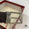 693200513a89a121ed54ffb1 Shop Owner Recommended - Ferragamo Men's Belt, Genuine Imported Full-Grain Calf Leather with Dual-Side Wear, 3.5cm Width, Stainless Steel Hardware, Adjustable Length