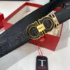 693200523a89a121ed54ffbc Salvatore Ferragamo Automatic Buckle Belt, 2023 Newest Crocodile Belly Grain Full-Grain Calfskin, Top-Quality Business Formal Belt, 3.5cm Width