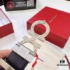 693200543a89a121ed54ffd9 Ferragamo Men's Belt, Genuine First-Layer Calfskin with Crocodile Texture, Reversible Design, 3.5cm Width, Stainless Steel Hardware, Adjustable Length