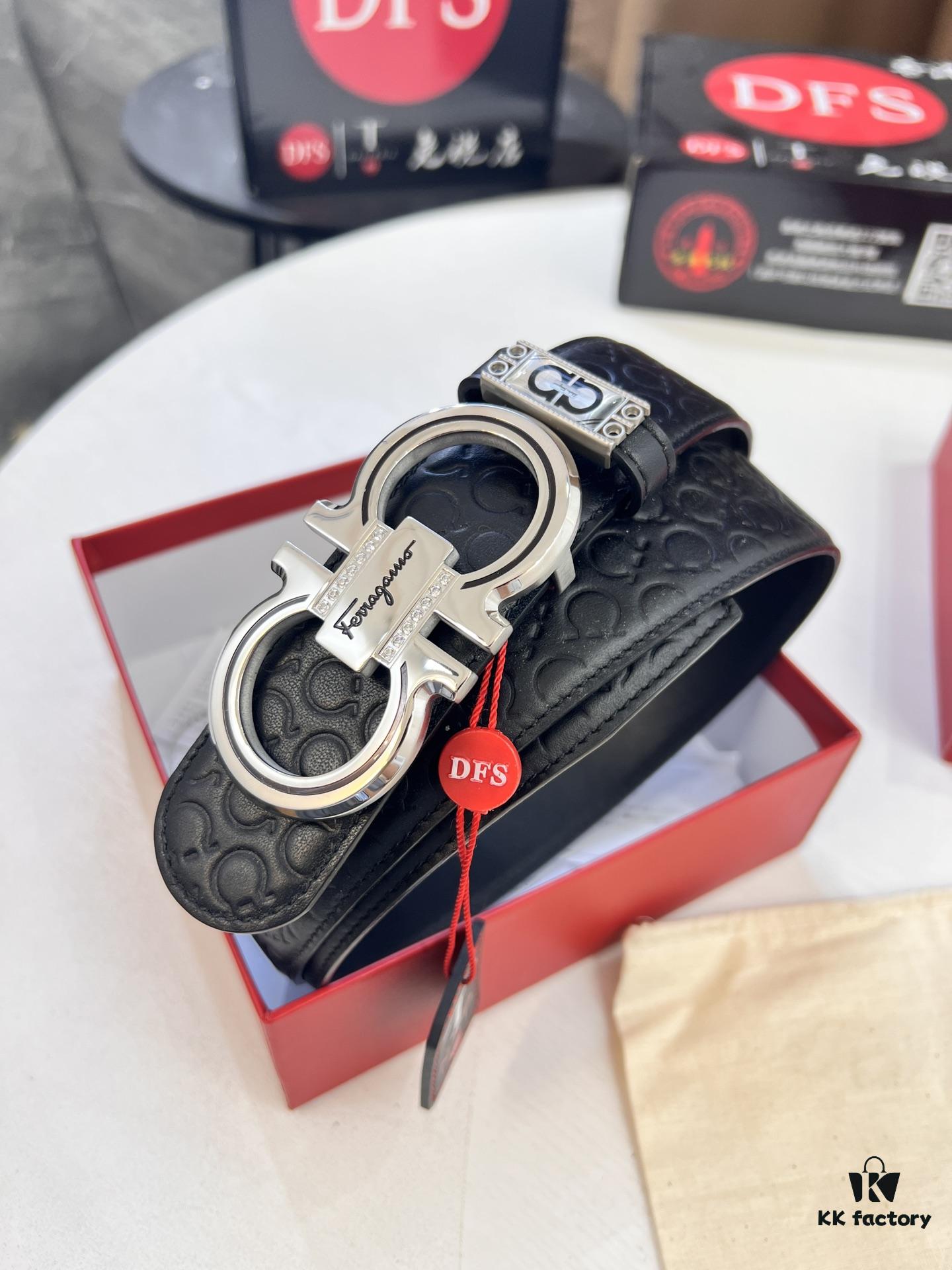 693200563a89a121ed54ffe9 Top-tier Salvatore Ferragamo Belt, Hong Kong Duty-Free T Gift Box, Anti-Counterfeit QR Code Authentication, New '8' Shaped Original Hardware, Precision Craftsmanship, Genuine Logo Steel Stamp, Imported Embossed Top-Grain Calfskin from German OEM Manufacturer
