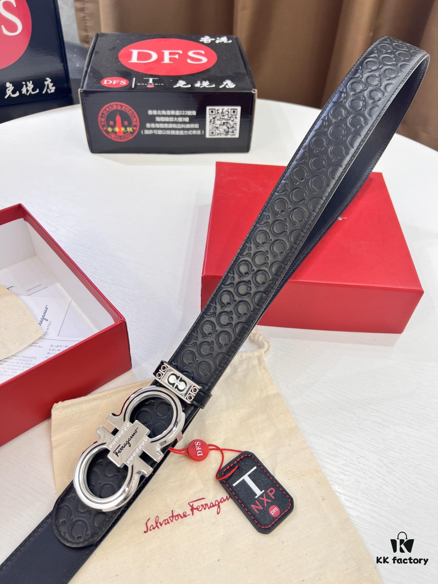 693200563a89a121ed54ffea Top-tier Salvatore Ferragamo Belt, Hong Kong Duty-Free T Gift Box, Anti-Counterfeit QR Code Authentication, New '8' Shaped Original Hardware, Precision Craftsmanship, Genuine Logo Steel Stamp, Imported Embossed Top-Grain Calfskin from German OEM Manufacturer