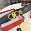 693200563a89a121ed54ffed Top-Tier Salvatore Ferragamo Belt, Hong Kong Duty-Free Gift Box, Original 8-Shaped Hardware, Genuine Leather, NFC Chip Enabled