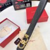 693200563a89a121ed54fff0 Top-Tier Salvatore Ferragamo Belt, Hong Kong Duty-Free Gift Box, Original 8-Shaped Hardware, Genuine Leather, NFC Chip Enabled