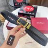 693200563a89a121ed54fff3 Salvatore Ferragamo Men's Automatic Belt, Top-Quality Genuine Leather with Steel Hardware, 3.5cm Width, '8' Patterned Full-Grain Leather, Imported