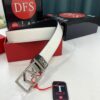 693200593a89a121ed55000d Ferragamo Men's Belt, Genuine First-Layer Cattle Leather with '8' Shaped Stainless Steel Buckle, Reversible Design, 3.5cm Width