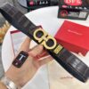 693200623a89a121ed550039 Top-Tier Salvatore Ferragamo Style Belt, Hong Kong Duty-Free T Gift Box, 8-Shape Authentic Hardware, Genuine Crocodile Grain Full-Grain Leather, German Manufactured