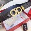 693200623a89a121ed55003a Top-Tier Salvatore Ferragamo Style Belt, Hong Kong Duty-Free T Gift Box, 8-Shape Authentic Hardware, Genuine Crocodile Grain Full-Grain Leather, German Manufactured