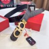 693200623a89a121ed55003c Top-Tier Salvatore Ferragamo Style Belt, Hong Kong Duty-Free T Gift Box, 8-Shape Authentic Hardware, Genuine Crocodile Grain Full-Grain Leather, German Manufactured