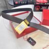 693200643a89a121ed550053 Shop Owner Recommended Trumpet Trumpet Salvatore Ferragamo Men's Belt, Genuine Imported Full-Grain Calfskin with Pebbled Texture, Reversible Design, Customizable Length, New Simple Color Stainless Steel Hardware, 3.5cm Width, Ideal Gift Choice