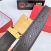 693200683a89a121ed550085 Salvatore Ferragamo Men's Belt, Genuine First-Layer Calfskin with Double-Sided Usage, New Minimalist Stainless Steel Hardware, 3.5cm Width