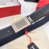 693200683a89a121ed550089 Salvatore Ferragamo Men's Belt, Genuine First-Layer Calfskin with Double-Sided Usage, New Simple Steel Hardware, 3.5cm Width