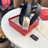 693200693a89a121ed55008d Salvatore Ferragamo Men's Belt, Genuine First-Layer Calfskin with Double-Sided Usage, New Simple Steel Hardware, 3.5cm Width