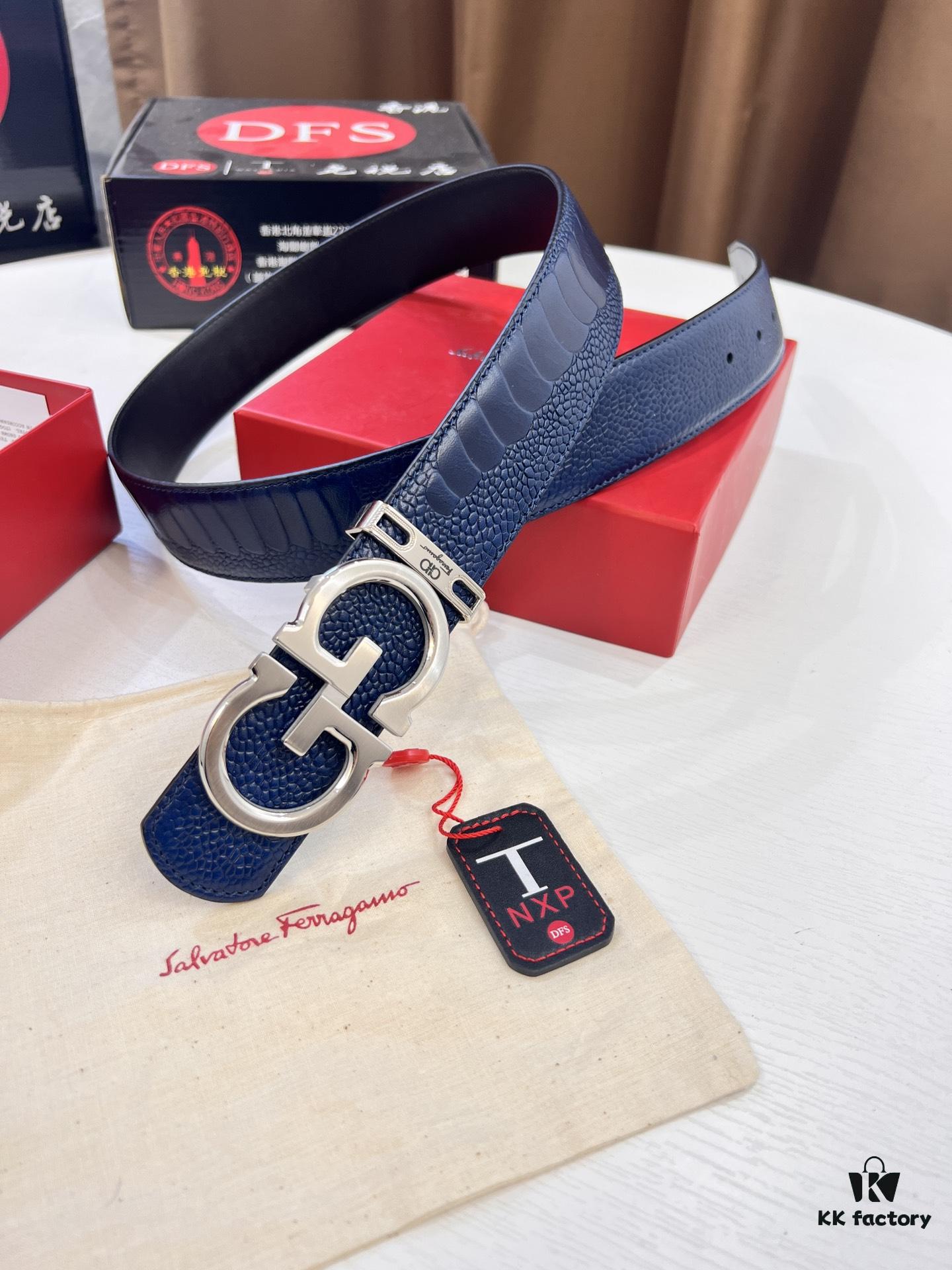 6932006c3a89a121ed5500b8 Top-tier Belt, Hong Kong Duty-Free T Gift Box, Anti-Counterfeit QR Code Authentication, Hong Kong SAR Address, New 8-Shaped Authentic Hardware, Precision Polishing, Original Mold Logo with Engraving, New Hot Product Flame Ferragamo