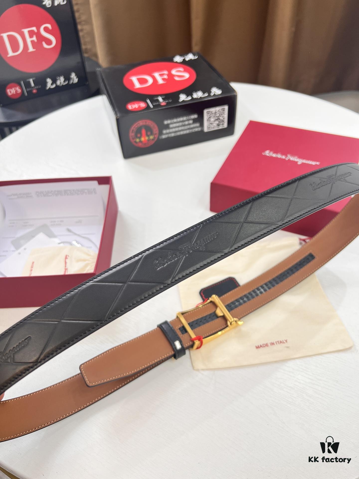 6932006d3a89a121ed5500c3 Arrival 🩳🩳🩳 Trumpet 🎺🎺 Genuine Photo, Ferragamo Automatic Series Men's Belt, ZP Mold Made, 8-Shaped Beveled Pattern with Stainless Steel Hardware, Business Belt, Imported Top Layer Calfskin with Ferragamo '8' Pattern, Automatic Tooth Adjustment, 3.5 cm Width
