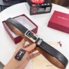 6932006d3a89a121ed5500c9 Arrival! Filagrando Men's Automatic Series Leather Belt with 8-Shaped Beveled Pattern, Top-Quality Full-Grain Cattlehide, Stainless Steel Hardware, 3.5cm Width