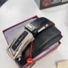 6932006e3a89a121ed5500cc Arrival! Filagrando Men's Automatic Series Leather Belt with 8-Shaped Beveled Pattern, Top-Quality Full-Grain Cattlehide, Stainless Steel Hardware, 3.5cm Width