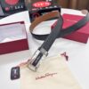 6932006e3a89a121ed5500cf Arrival! Filagrando Men's Automatic Series Leather Belt with 8-Shaped Beveled Pattern, Top-Quality Full-Grain Cattlehide, Stainless Steel Hardware, 3.5cm Width