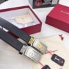 6932006f3a89a121ed5500dd Salvatore Ferragamo Men's Automatic Belt, 3.5cm Width, Full-Grain Calfskin with Steel Hardware, Diagonal Texture